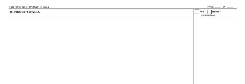 step 3 to completing usda label approval form 7234 1