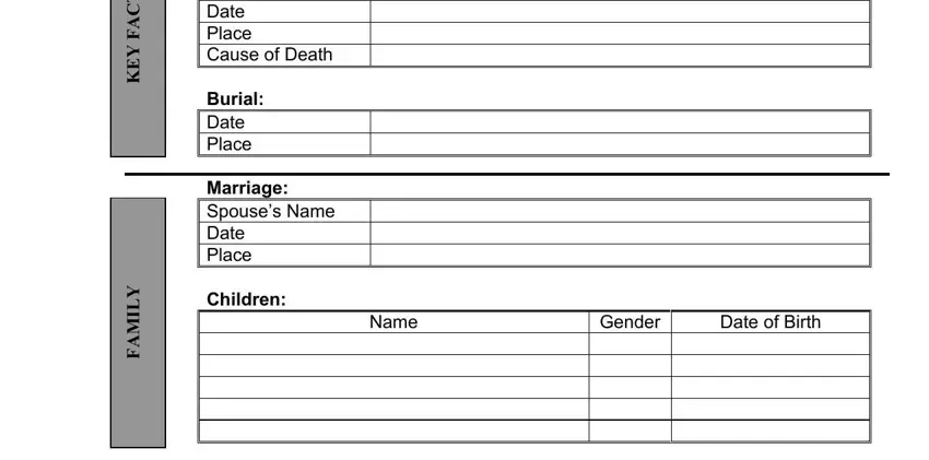 Ancestor Chart ≡ Fill Out Printable PDF Forms Online