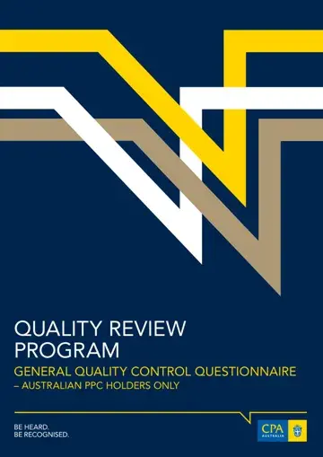 General Quality Control Questionnaire Form Preview