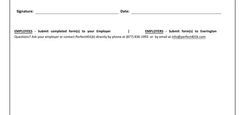 stage 5 to completing 401k contribution change form template