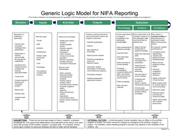 Generic Logic Model Form Preview