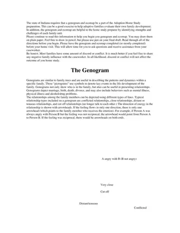 Genogram Form Preview