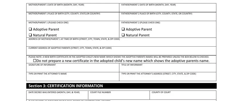 Completing georgia petition for adoption form part 2