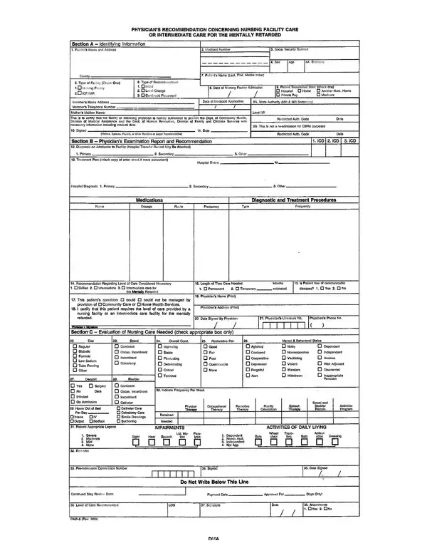 DMA 6 Form Georgia