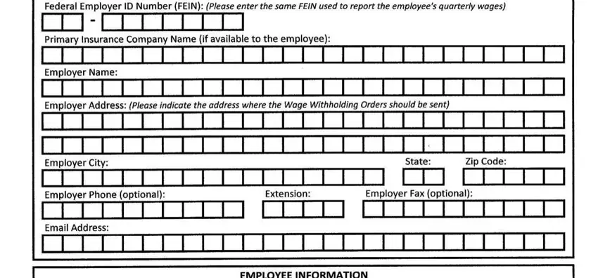 entering details in georgia new hire form part 1