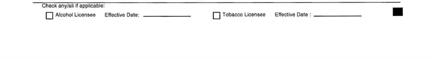 print state tax forms 2020 Checkanyallifapplicable, AlcoholLicenseeEffectiveDate, and TobaccoLicenseeEffectiveDate fields to fill