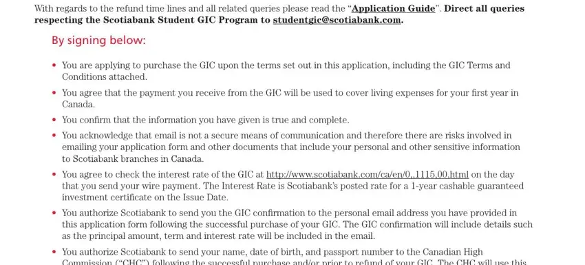 part 4 to completing cibc gic certificate time