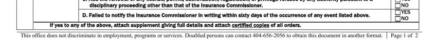 stage 3 to completing Gid 103 Al Form