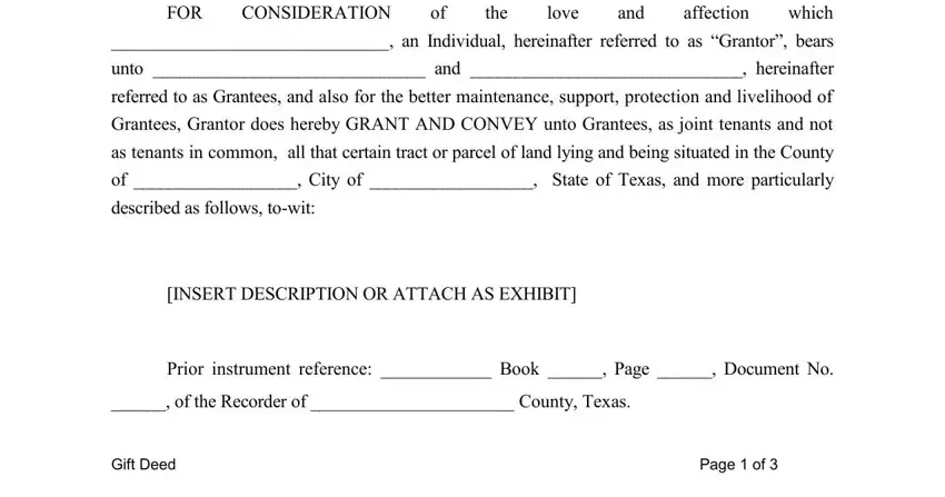 Texas T Deed ≡ Fill Out Printable Pdf Forms Online 0925