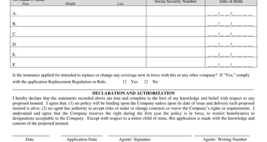 globe life insurance login  fields to fill