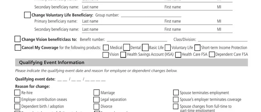 stage 2 to filling out employee form