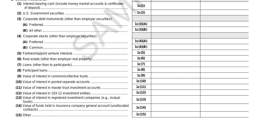 Filling out 2018 financial stage 2