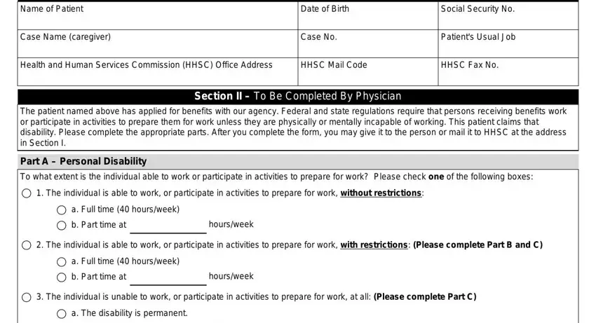 stage 1 to writing texas form 1836 a