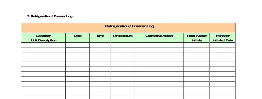 Haccp Blank Form ≡ Fill Out Printable PDF Forms Online