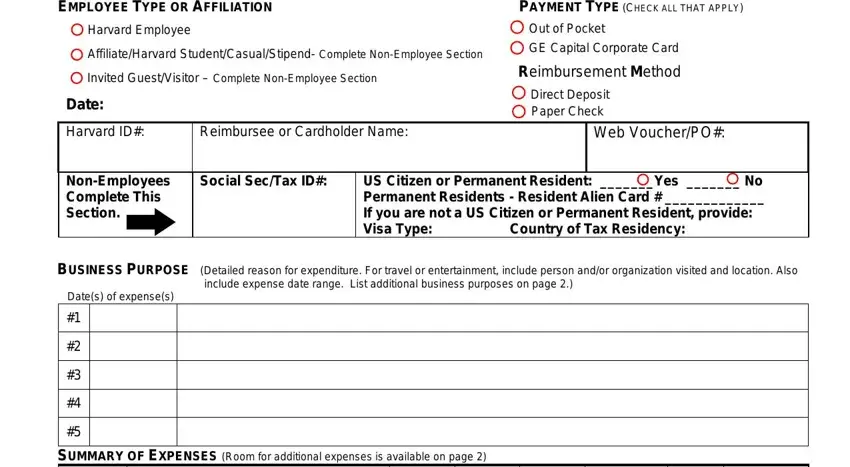 portion of gaps in harvard medical school application form