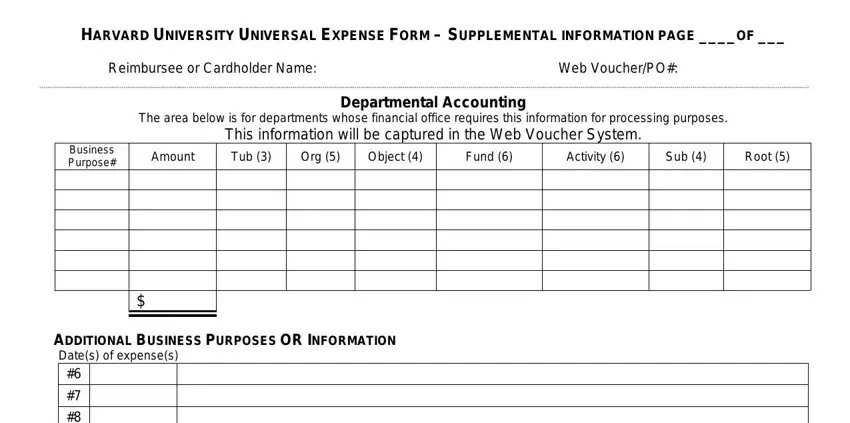 Filling out harvard medical school application form step 4