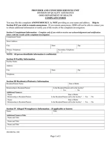Hea 1685 Form Preview