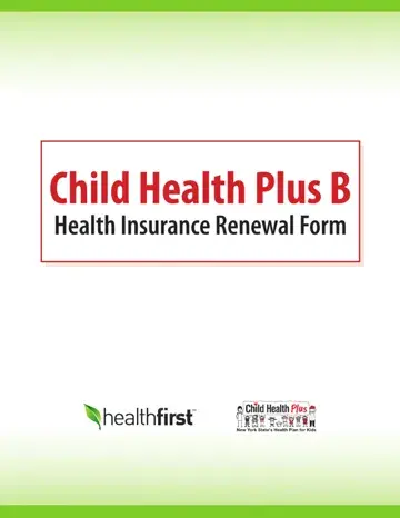 Health Insurance Renewal Form Preview