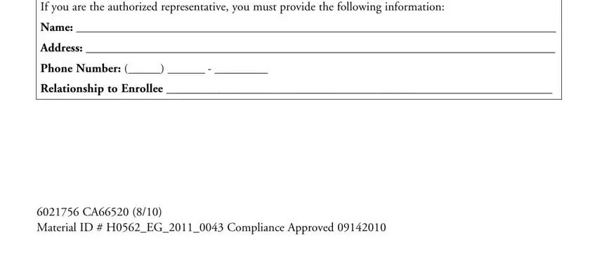 Filling in disenrollment form healthnet stage 2