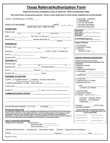 Health Plan Appeal Form Preview