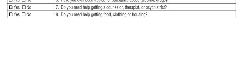 part 5 to entering details in medicare health risk assessment questionnaire form