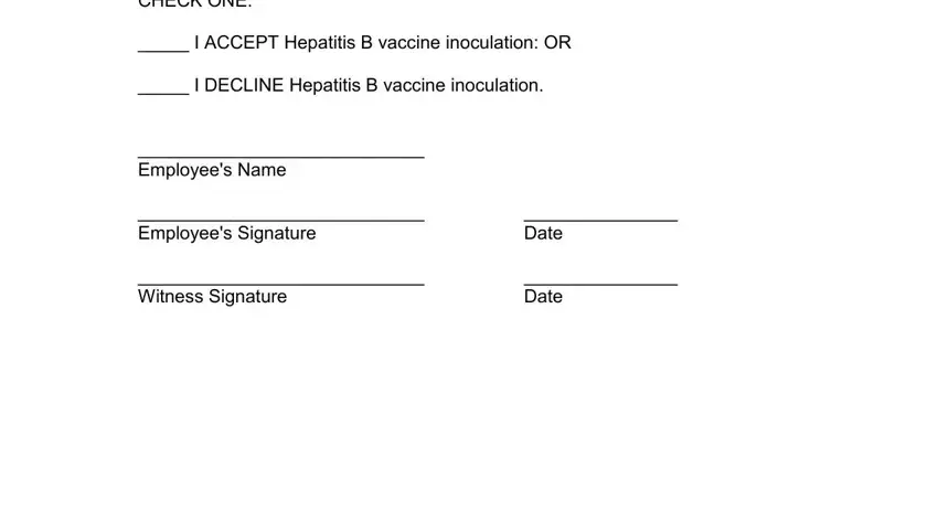 example of blanks in hepatitis b declination form template