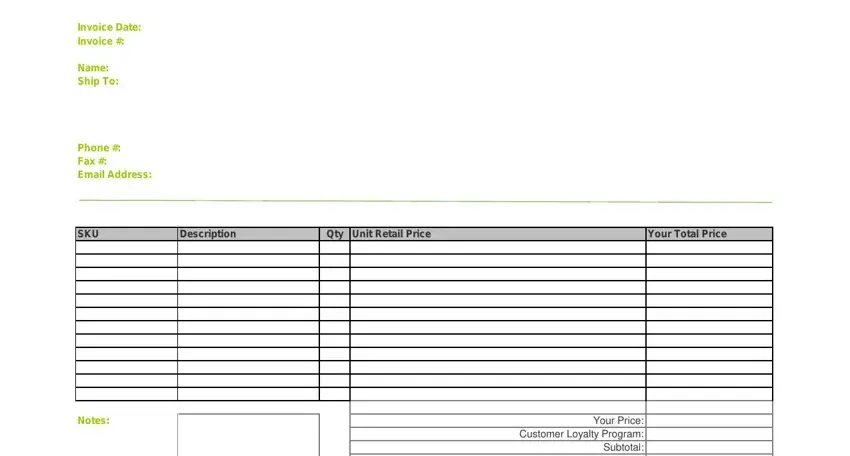 filling out herbalife retail order form part 1