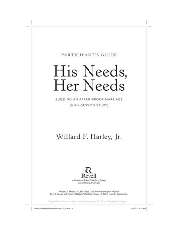 His Needs Her Needs Preview