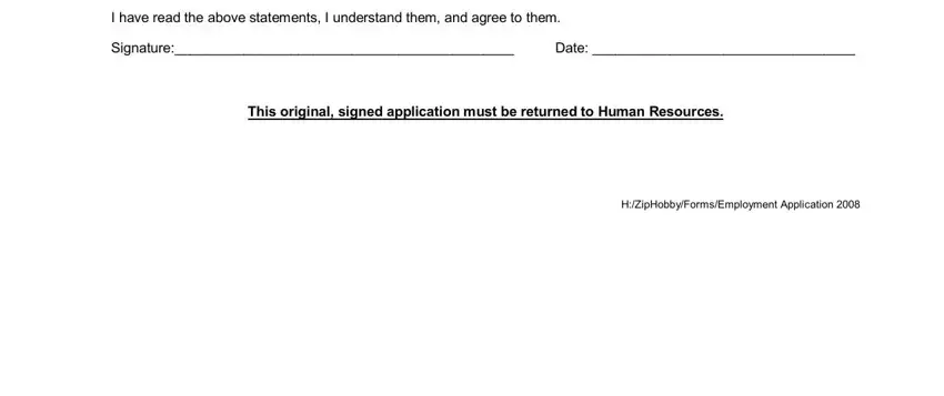 Filling in hobby lobby application pdf part 4