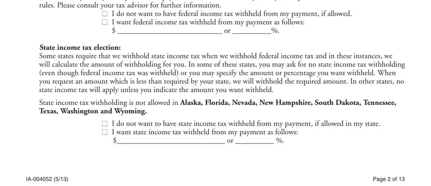 Entering details in horace mann forms part 4