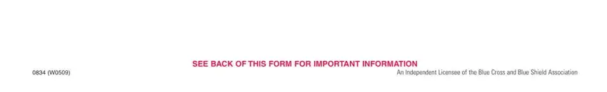 horizon health insurance form AUTHORIZATION FOR ASSIGNMENT OF, Shield of New Jersey to make, NAME OF HEALTH CARE PROFESSIONAL, TAX NUMBER Required NPI NUMBER, SIGNATURE OF INSURED, DATE SEE BACK OF THIS FORM FOR, and An Independent Licensee of the blanks to complete