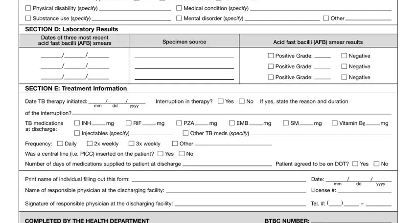 part 2 to entering details in pdf discharge form hospital