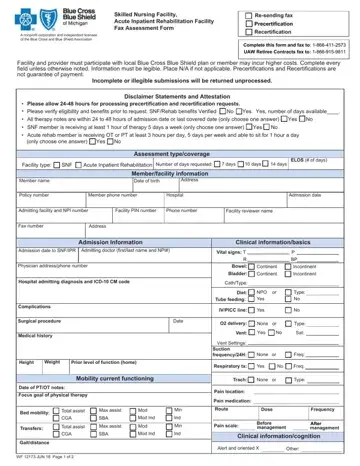 Hospital Patient Discharge Form Preview
