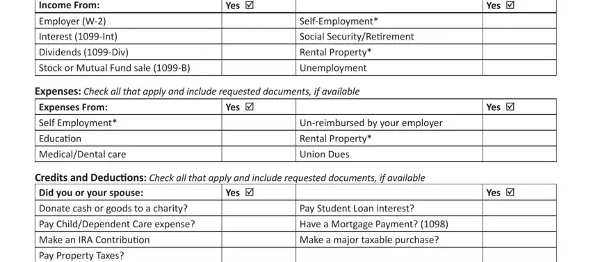 step 3 to finishing h r block tax drop off