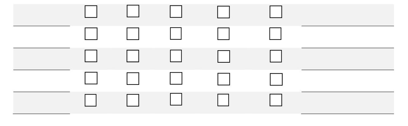 Form HSMV 84490 example filled out, section II. Major component parts: 2. List the major component parts