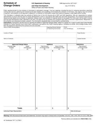 Hud 51002 Form Preview
