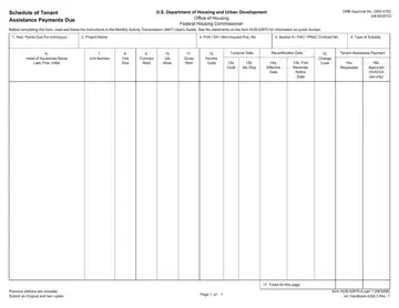 HUD-52670-A Form Preview