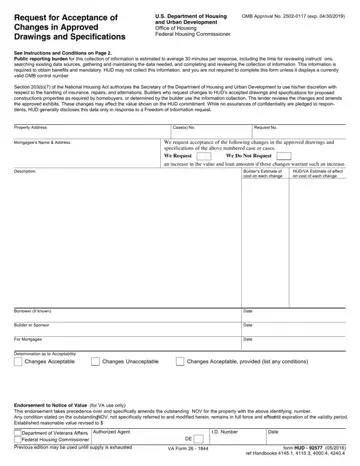 Hud 92577 Form Preview