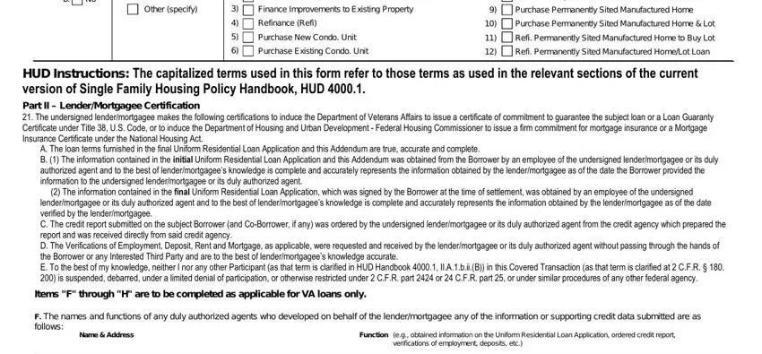 Hud 92900 A Form ≡ Fill Out Printable PDF Forms Online