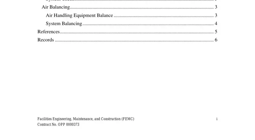 stage 2 to filling out air balance report template