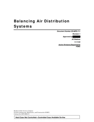 Hvac Air Balance Report Form Preview