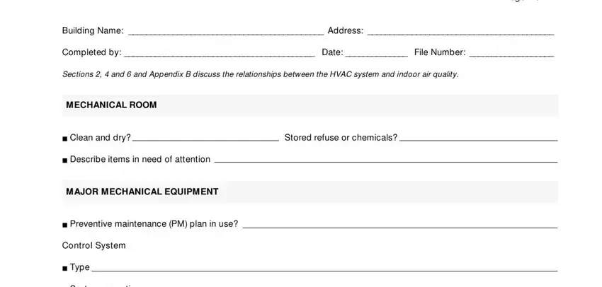part 1 to filling in hvac preventive maintenance checklist template