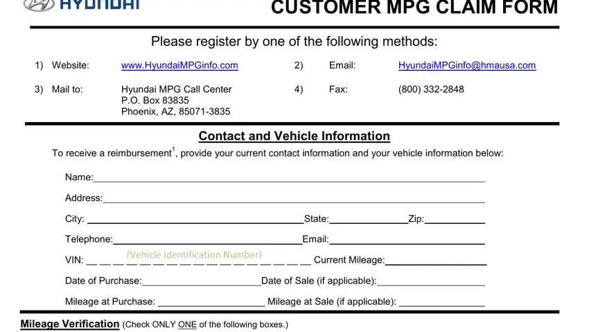 completing hyundai gas reimbursement part 1