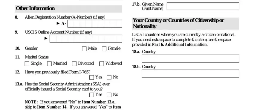 I 765 Form ≡ Fill Out Printable PDF Forms Online