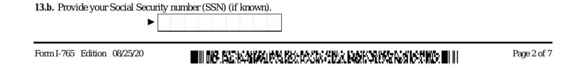 step 5 to completing I 765 Form
