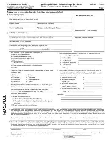 I20 Certificate Form Preview