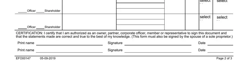 Filling out idaho ibr 1 form step 5