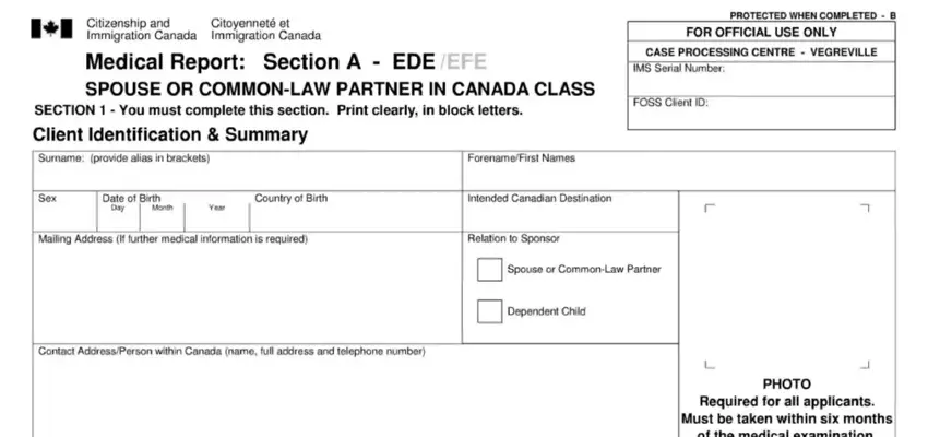 step 1 to writing imm 1017b upfront medical report form pdf