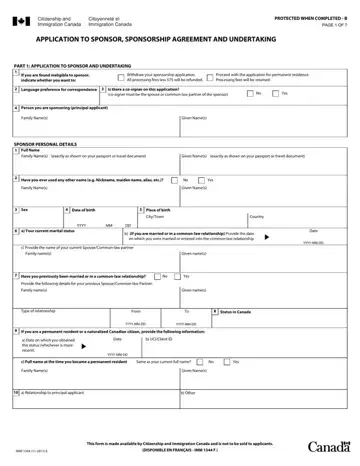 Imm 1344 E Form Preview