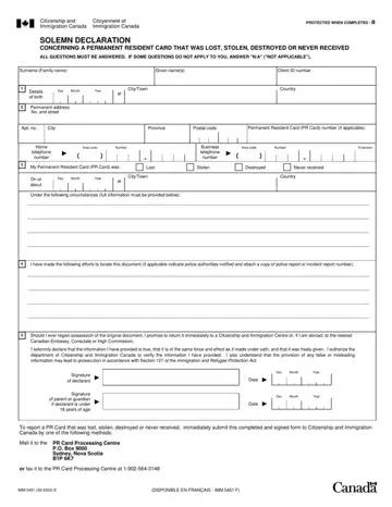 Imm 5451 E Form Preview